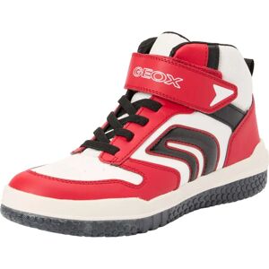 GEOX Buzzerlight Barn Röd/Vit - Sneakers GEOX Buzzerlight Barn Röd/Vit - Sneakers