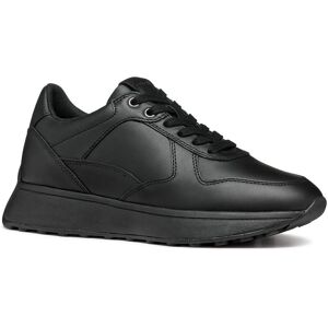 Geox Amabel Leather Low-Top Trainers - Trainers Geox Amabel Leather Low-Top Trainers - Trainers