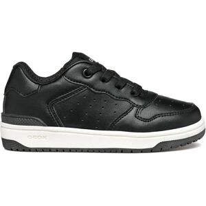 Geox J Washiba Boy J45LQB 000BC C9999 S Noir - Sneakers Geox J Washiba Boy J45LQB 000BC C9999 S Noir - Sneakers