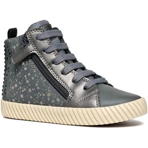 Geox J MIRROLESS GIRL Silver Sports Shoes - Sports Shoes Geox J MIRROLESS GIRL Silver Sports Shoes - Sports Shoes