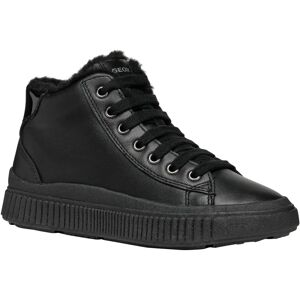 Geox J Laquinny Black - Mid-Cut Sneakers Geox J Laquinny Black - Mid-Cut Sneakers