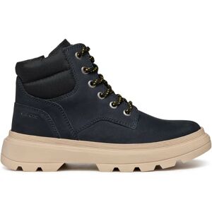 Geox J Kiddartah Boy J46M9A 032FU C0045 S Bleu marine - hiking boots Geox J Kiddartah Boy J46M9A 032FU C0045 S Bleu marine - hiking boots