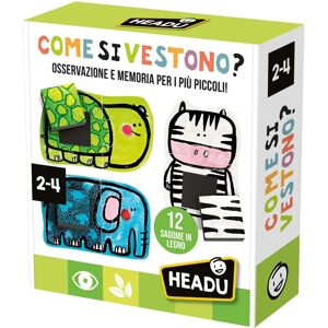Headu - Jak się ubierają - Edukacyjna Gra dla Dzieci 2-4 lat Headu - Jak się ubierają - Edukacyjna Gra dla Dzieci 2-4 lat