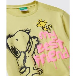 Benetton Model Peanuts Ekologiczna Bawełniana Koszulka - Dzieci Benetton Model Peanuts Ekologiczna Bawełniana Koszulka - Dzieci