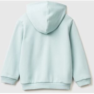 Benetton Kids Aqua Sequin Zip Sweatshirt Benetton Kids Aqua Sequin Zip Sweatshirt