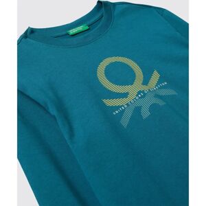 Benetton Kids' Cotton Long Sleeve T-Shirt - Kids Benetton Kids' Cotton Long Sleeve T-Shirt - Kids