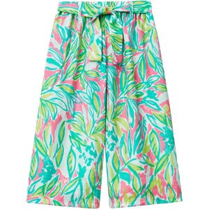 Benetton Palazzo Trousers With Tropical Print - Trousers Benetton Palazzo Trousers With Tropical Print - Trousers