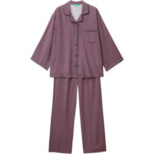 Benetton Model: Gemusterde Pyjama van Pure Viscose - Pyjama's Benetton Model: Gemusterde Pyjama van Pure Viscose - Pyjama's