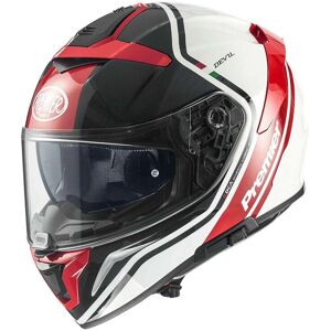 Casco de motocicleta de turismo Premier PH2 Bianco Rosso - Casco de moto Casco de motocicleta de turismo Premier PH2 Bianco Rosso - Casco de moto