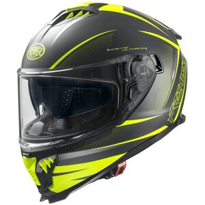 Casco Integral Premier Typhoon FR Y9 - Negro Mate / Amarillo, XL Casco Integral Premier Typhoon FR Y9 - Negro Mate / Amarillo, XL