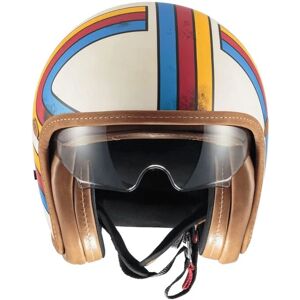 Casco Vintage Platinum Ex 8 Premier - Leggero, Interni removibili, ECE 22-06 Casco Vintage Platinum Ex 8 Premier - Leggero, Interni removibili, ECE 22-06