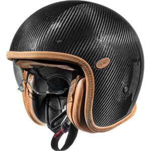 Casco Moto Vintage in fibra di carbonio Premier - XS - Stile Retrò Casco Moto Vintage in fibra di carbonio Premier - XS - Stile Retrò