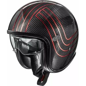Casco Vintage de Carbono Rojo Premier - Equipo de Seguridad para Motos Casco Vintage de Carbono Rojo Premier - Equipo de Seguridad para Motos