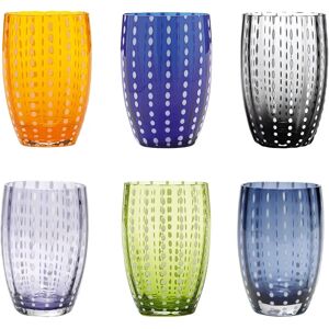 Set di Bicchieri Perla di Zafferano - Colori Vari Set di Bicchieri Perla di Zafferano - Colori Vari