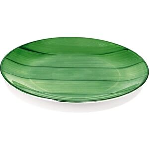 Set di 6 Piatti Dessert Verdi Zafferano Set di 6 Piatti Dessert Verdi Zafferano