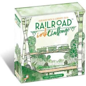 Horrible Guild Railroad Ink Challenge - Lush Green Edition Board Game Horrible Guild Railroad Ink Challenge - Lush Green Edition Board Game