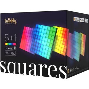 Twinkly - Squares Kit de démarrage - Panneau LED intelligent - Noir - Usage intérieur - Publicité Twinkly - Squares Kit de démarrage - Panneau LED intelligent - Noir - Usage intérieur - Publicité