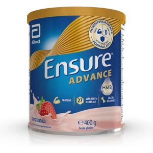Abbott Ensure Advance Fragola 400g - Integratore Alimentare per Muscoli e Ossa Abbott Ensure Advance Fragola 400g - Integratore Alimentare per Muscoli e Ossa