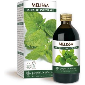 Giorgini Extracto de Melissa 200ml - Suplemento para Bienestar Mental Giorgini Extracto de Melissa 200ml - Suplemento para Bienestar Mental