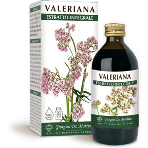 Integratore rilassante alla valeriana Dr. Giorgini - 200ml Integratore rilassante alla valeriana Dr. Giorgini - 200ml