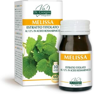 Estratto di Melissa Giorgini - Integratore con 12% di Acido Rosmarinico Estratto di Melissa Giorgini - Integratore con 12% di Acido Rosmarinico
