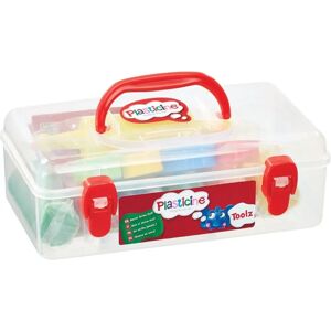 Plasticine Modeling Kit - 7 Colors, Tools & Storage Plasticine Modeling Kit - 7 Colors, Tools & Storage