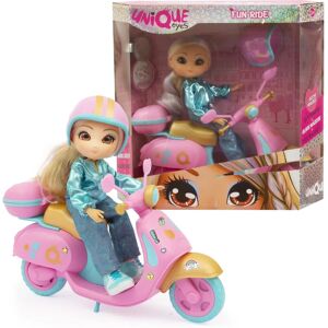 GP TOYS Muñeca Rebecca - Conjunto de Scooter con Ojos Magnéticos GP TOYS Muñeca Rebecca - Conjunto de Scooter con Ojos Magnéticos