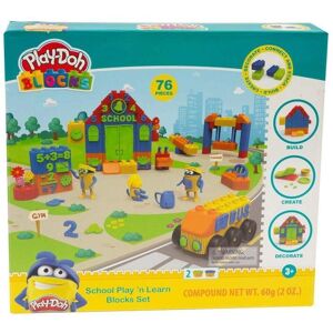 Grandi Giochi Pld01000 - Playdoh Bloks - École - Jouet de construction - Publicité Grandi Giochi Pld01000 - Playdoh Bloks - École - Jouet de construction - Publicité