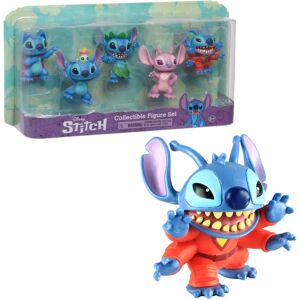 Set di 5 Personaggi Disney Stitch - 7,5 cm Set di 5 Personaggi Disney Stitch - 7,5 cm