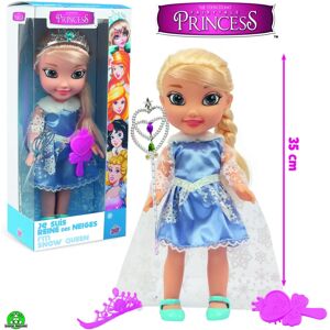 Prinsessenpop GIOCHI PREZIOSI FAT011 - Model Frozen, 35 cm, Accessoires, voor kinderen 3+ Prinsessenpop GIOCHI PREZIOSI FAT011 - Model Frozen, 35 cm, Accessoires, voor kinderen 3+