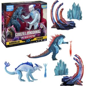 GP TOYS MN3041 figura infantil - MonsterVerse - Godzilla x Kong, Pack de 2 figuras articuladas, 15 cm - figura infantil GP TOYS MN3041 figura infantil - MonsterVerse - Godzilla x Kong, Pack de 2 figuras articuladas, 15 cm - figura infantil