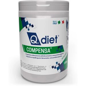 Amicafarmacia Q Diet Compensa Polvere Minerale per Cani e Gatti - Integratore Vitaminico-Minerale Amicafarmacia Q Diet Compensa Polvere Minerale per Cani e Gatti - Integratore Vitaminico-Minerale