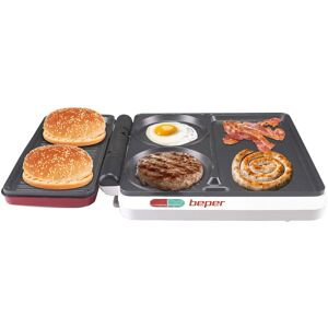 Grill électrique multifonction Northix - 4 en 1 - 1000 W - Publicité Grill électrique multifonction Northix - 4 en 1 - 1000 W - Publicité