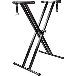 Regulowany Stojak na Klawiaturę RockJam - Do Piani Cyfrowych Regulowany Stojak na Klawiaturę RockJam - Do Piani Cyfrowych