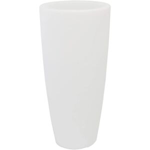 Pot de lumière de jardin blanc Monacis de Teknoplast - 70cm, ø 33cm, IP44 - Publicité Pot de lumière de jardin blanc Monacis de Teknoplast - 70cm, ø 33cm, IP44 - Publicité