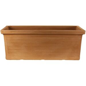 MONACIS Maceta Millerighe en Resina 100x47x38cm - Jarrón de Exterior MONACIS Maceta Millerighe en Resina 100x47x38cm - Jarrón de Exterior