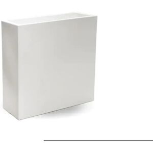 TEKCNOPLAST Maceta rectangular Top Blanca TEKCNOPLAST Maceta rectangular Top Blanca