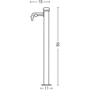 Fontana da Giardino Belfer 42/SR con Rubinetto - Fontana da Giardino Fontana da Giardino Belfer 42/SR con Rubinetto - Fontana da Giardino