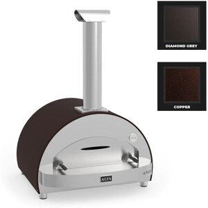 Forno a Legna Alfa FORNI Cuoio Esterno - 4 Pizze - Alta Temperatura Forno a Legna Alfa FORNI Cuoio Esterno - 4 Pizze - Alta Temperatura