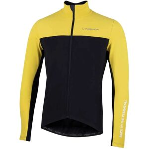 Veste Nalini Road Jaune et Noire - Coupe-vent Imperméable Respirante - Publicité Veste Nalini Road Jaune et Noire - Coupe-vent Imperméable Respirante - Publicité