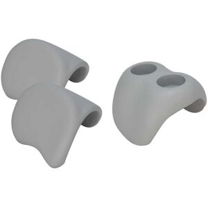 Ease Zone Headrest and Cup Holder Set - 2 Units Grey Ease Zone Headrest and Cup Holder Set - 2 Units Grey