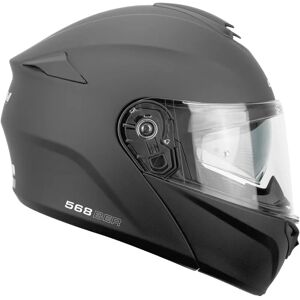 Casque moto modulable - Noir mat - XL - Publicité Casque moto modulable - Noir mat - XL - Publicité