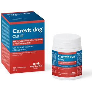 NBF Lanes Carevit Dog 100 - Complément alimentaire vitaminé pour chiens - Publicité NBF Lanes Carevit Dog 100 - Complément alimentaire vitaminé pour chiens - Publicité
