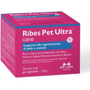 N.B.F. Lanes Srl Ribes Pet Ultra Gel 30 Bustine - Integratore Alimentare N.B.F. Lanes Srl Ribes Pet Ultra Gel 30 Bustine - Integratore Alimentare