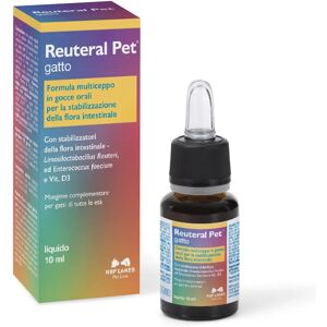 N.B.F. LANES Srl Reuteral Pet Gatto Gocce 10ml - Integratore per gatti N.B.F. LANES Srl Reuteral Pet Gatto Gocce 10ml - Integratore per gatti