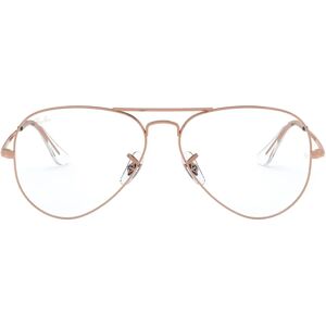 Ray-Ban Ray-Ban RX6489 Aviator Rose Gold - Glasses Ray-Ban Ray-Ban RX6489 Aviator Rose Gold - Glasses