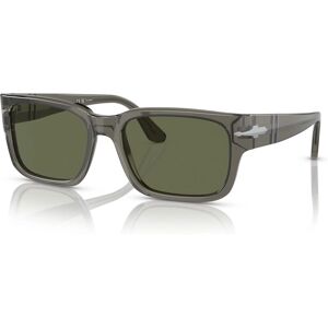Persol PO3315S - Ramă transparentă taupe cenușie - Lentile verzi polarizate - Ochelari de soare Persol PO3315S - Ramă transparentă taupe cenușie - Lentile verzi polarizate - Ochelari de soare