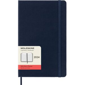 Moleskine 2024 Dagbok - 1 Dag per Sida, Large Moleskine 2024 Dagbok - 1 Dag per Sida, Large