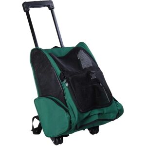 Zaino trasportino per animali PawHut 2 in 1 Verde - Traspirante, Impermeabile Zaino trasportino per animali PawHut 2 in 1 Verde - Traspirante, Impermeabile