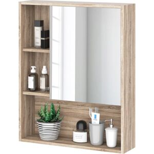 Armadio da bagno Kleankin a parete con mensola regolabile - Arredo bagno Armadio da bagno Kleankin a parete con mensola regolabile - Arredo bagno